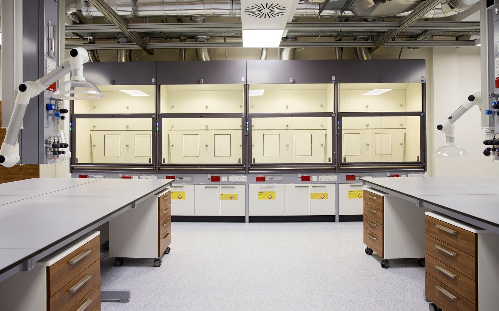 Laboratory Furniture Setup